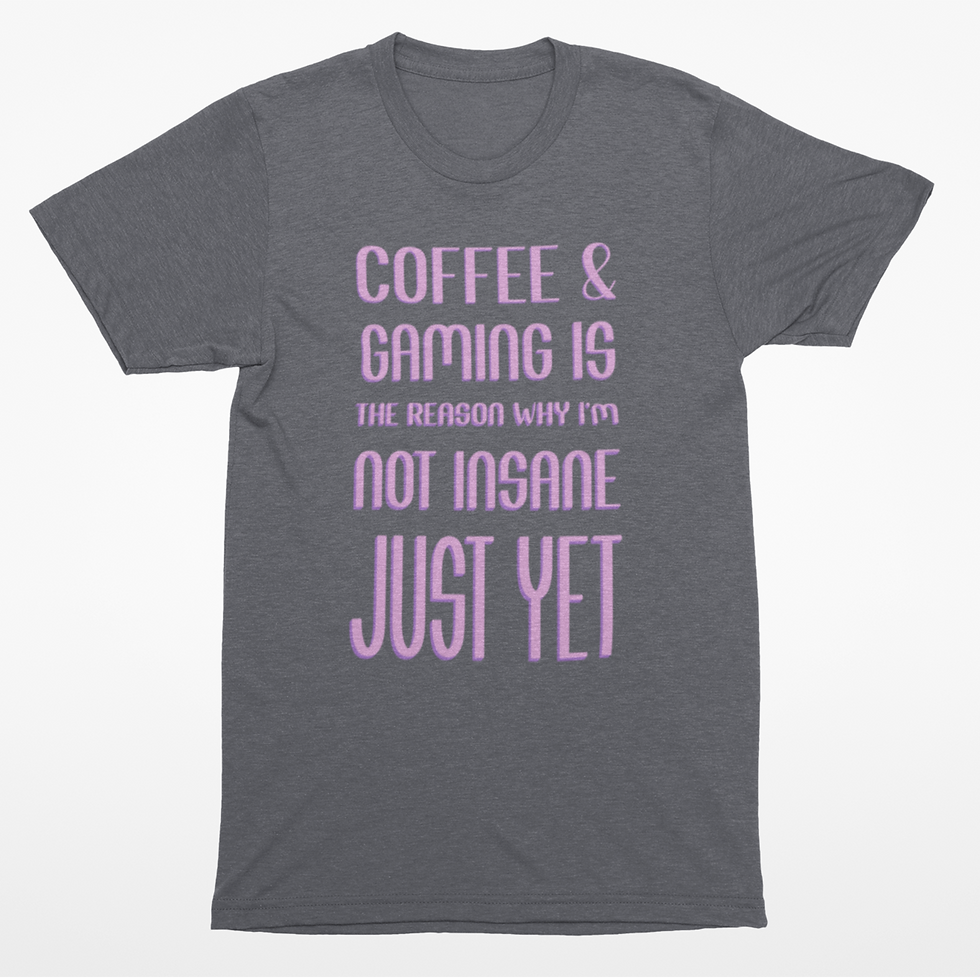 Thumbnail: Coffee and Gaming T-Shirt