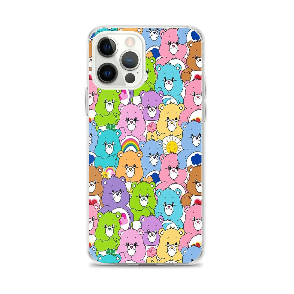 Thumbnail: Cute Care-Bear Pattern iPhone Case