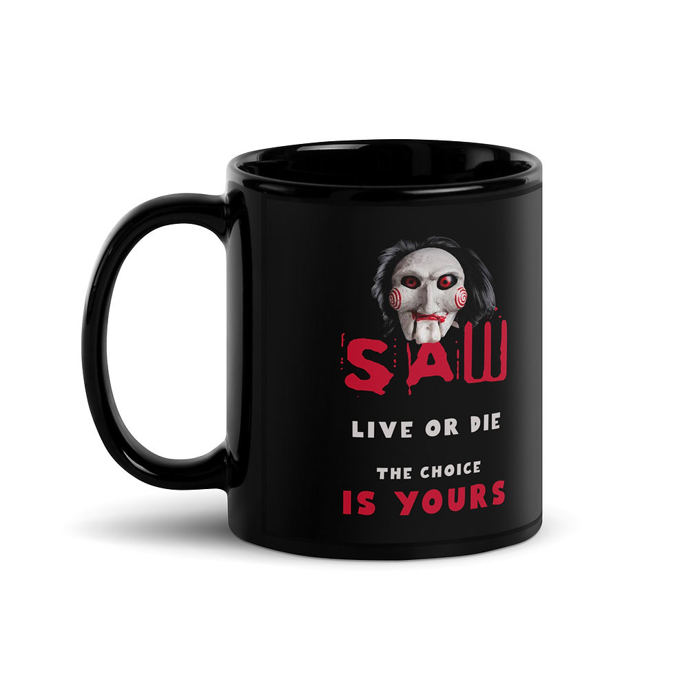 Thumbnail: SAW X Movie Live or Die The Choice is Yours Coffee Mug
