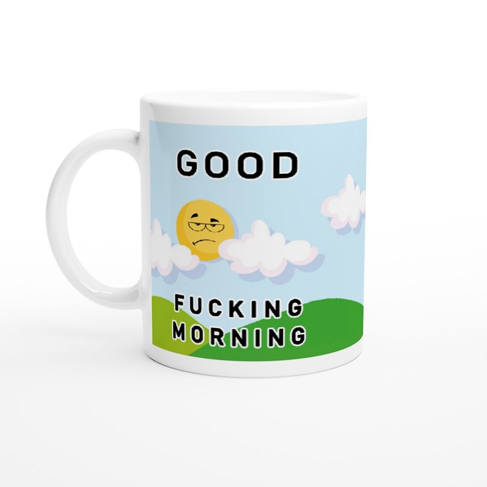 Thumbnail: Good Fucking Morning Sarcastic Work Office 11oz Coffee Mug