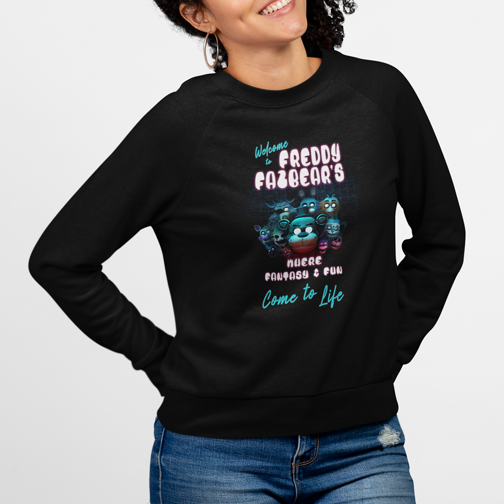 Thumbnail: Five Nights at Freddy's Movie Sweatshirt Freddy Fazbear's Neon Shirt