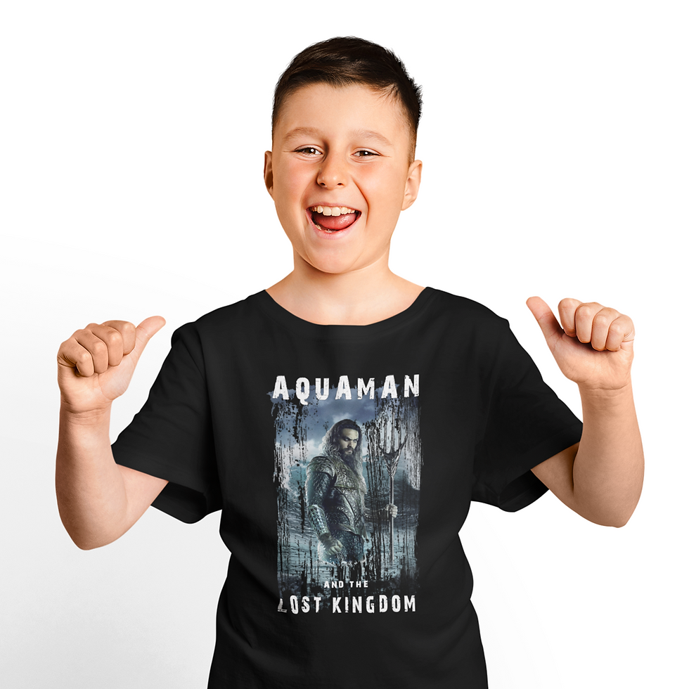 Thumbnail: Aquaman 2 Movie and the Lost Kingdom Kids T-Shirt