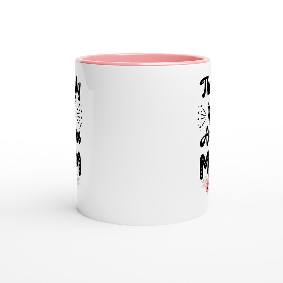 Thumbnail: This Lady is one Awesome Mum Mothers Day Birthday 11oz Coffee Mug