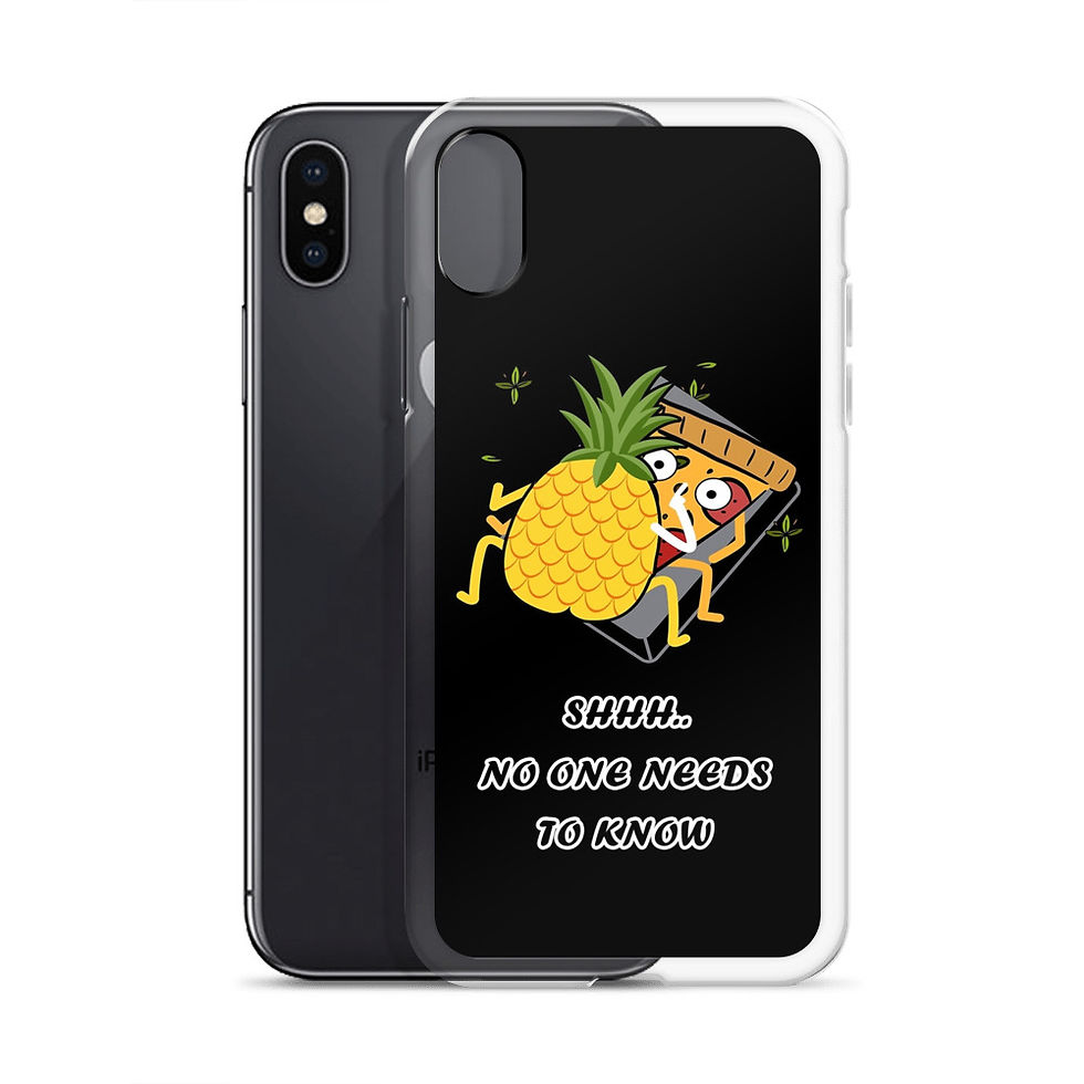 Thumbnail: Pineapple on Pizza Forbidden Love iPhone Case