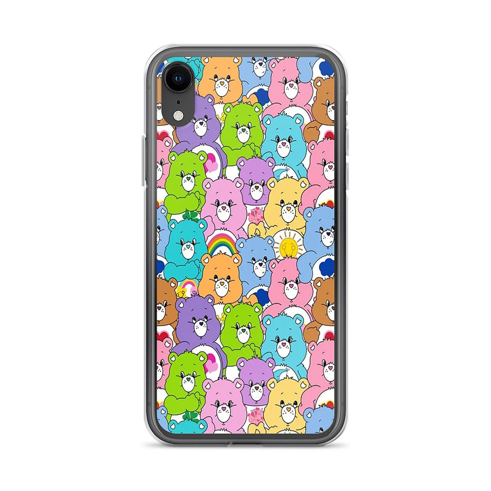 Thumbnail: Cute Care-Bear Pattern iPhone Case