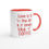 Thumbnail: Love Smells Like Coffee Joyful Red 11oz Coffee Mug