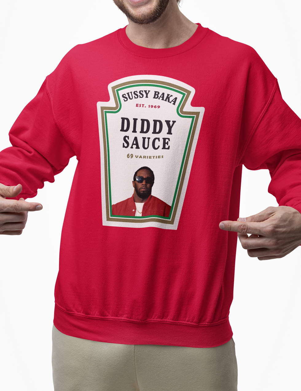Thumbnail: Diddy Sauce Sweatshirt Sussy Baka EST. 1969