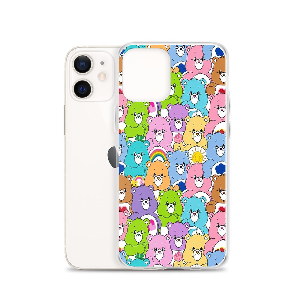Thumbnail: Cute Care-Bear Pattern iPhone Case