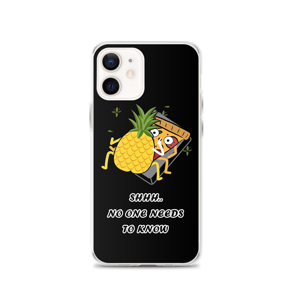 Thumbnail: Pineapple on Pizza Forbidden Love iPhone Case