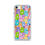 Thumbnail: Cute Care-Bear Pattern iPhone Case