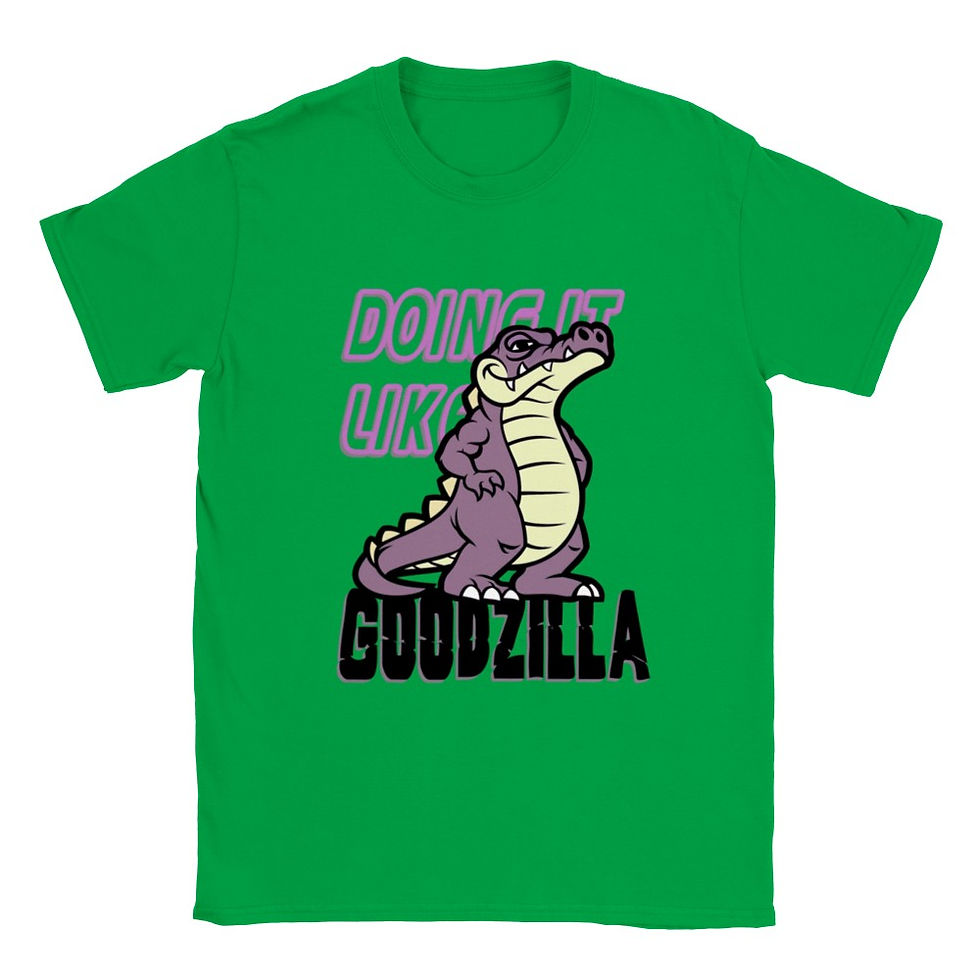Thumbnail: Doing it Like Godzilla Kids Big Personality T-Shirt