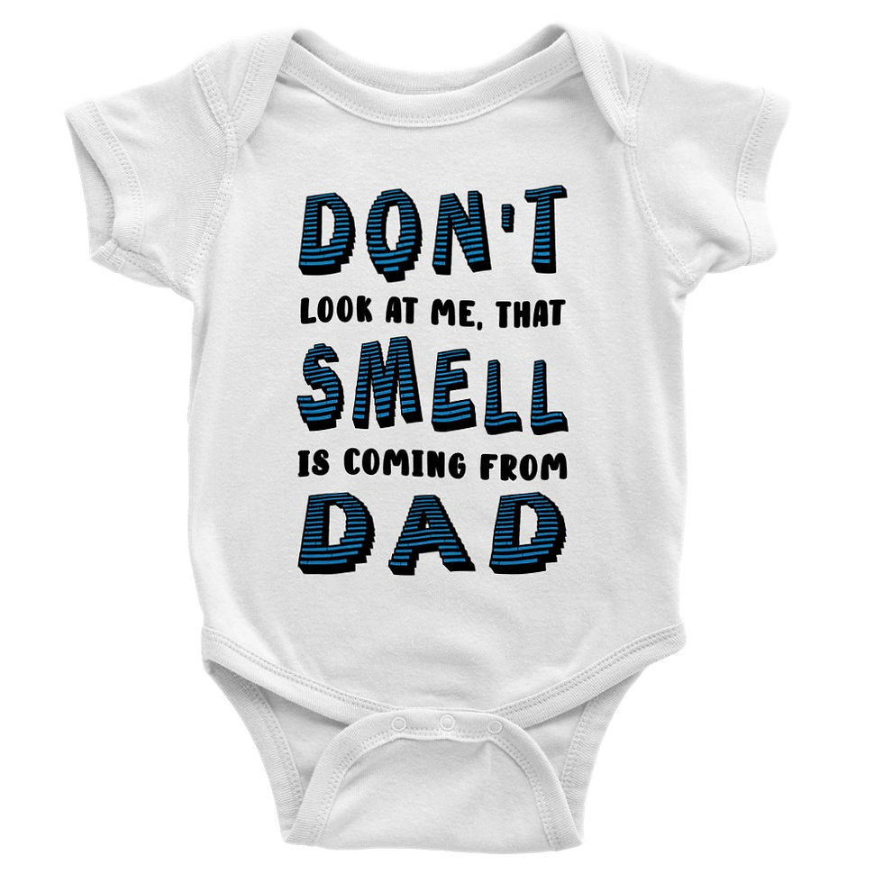 Thumbnail: That Smell Is Coming From Daddy Baby Short-Sleeve Onesie