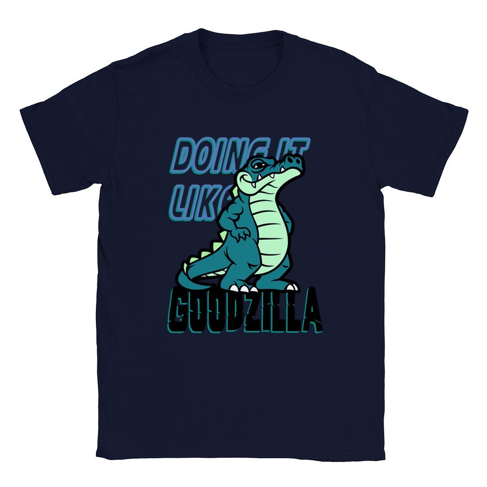Thumbnail: Doing It Like Godzilla Kids Big Personality T-Shirt