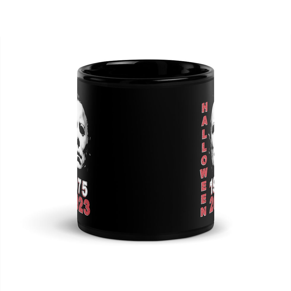 Thumbnail: Halloween Movie 1975-2023 Michael Myers Horror Movie Coffee Mug