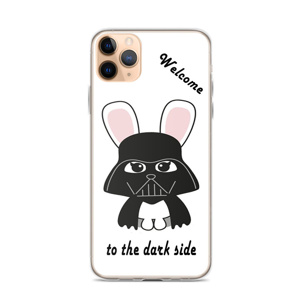 Thumbnail: Darth Bunny Dark Side iPhone Case