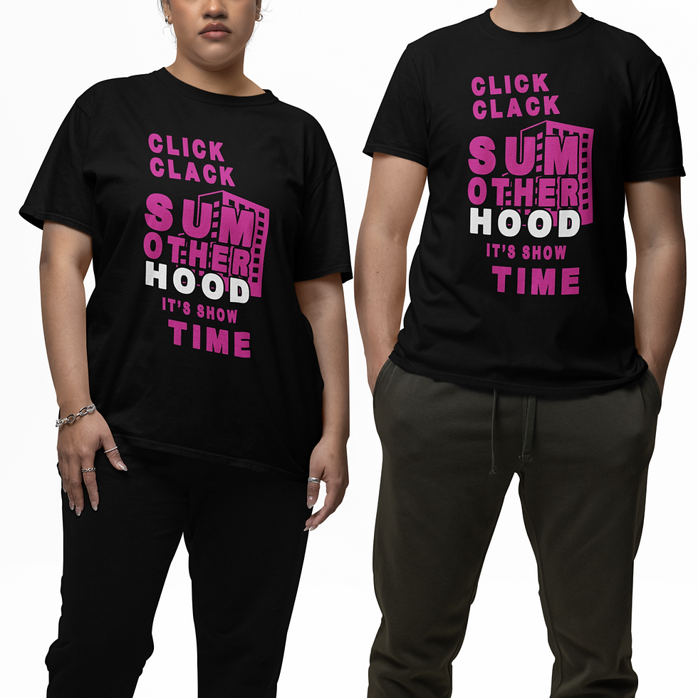 Thumbnail: Sumotherhood Movie T-Shirt Click Clack It's Show Time
