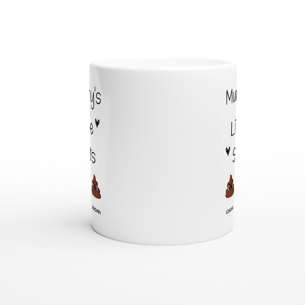 Thumbnail: Mummy's Little Shits Personalised Mothers Day Mum Birthday Gift 11oz Coffee Mug