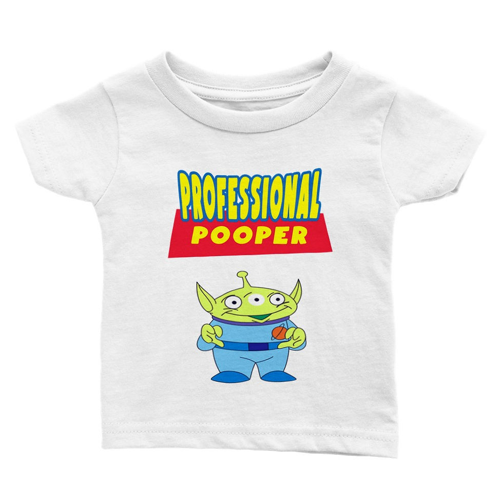 Thumbnail: Professional Pooper Short-Sleeve Baby T-Shirt