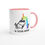 Thumbnail: Fucking Awesome Unicorn Middle Finger Funny 11oz Coffee Mug