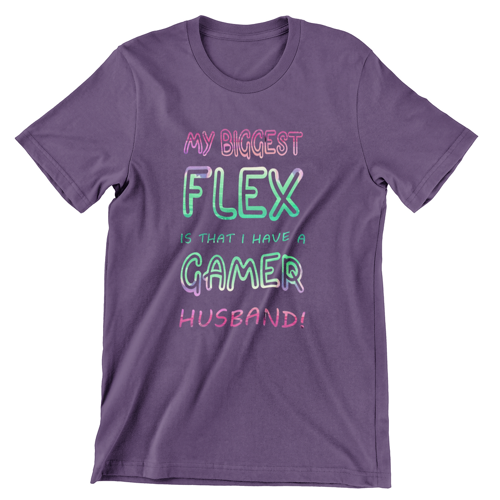 My Biggest Flex Gamer Husband T-Shirt