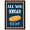 Thumbnail: All You Knead Is Love Kitchen Wood Framed Wall Art