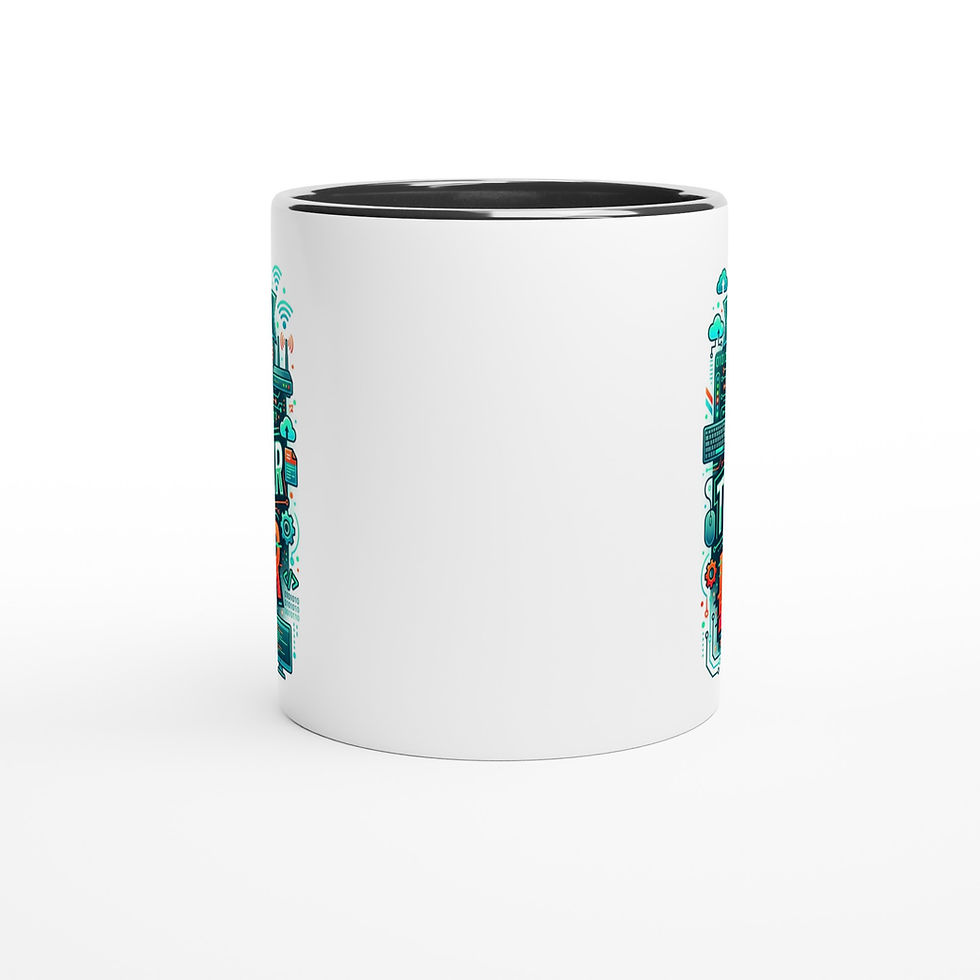 Thumbnail: Best IT Teacher Ever Mug - 11oz Computer Science Gift Ceramic Black