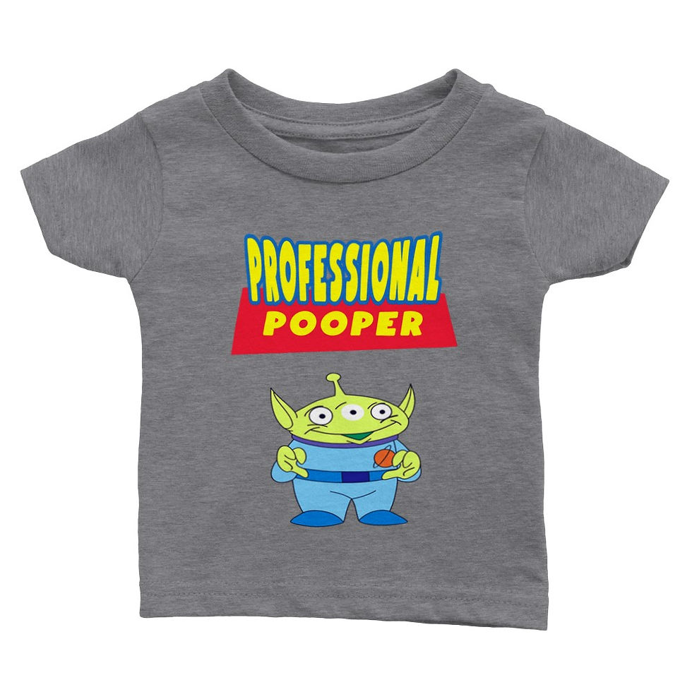 Thumbnail: Professional Pooper Short-Sleeve Baby T-Shirt