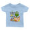 Thumbnail: The Best Way to Raise A Dinosaur Short-Sleeve Baby T-Shirt
