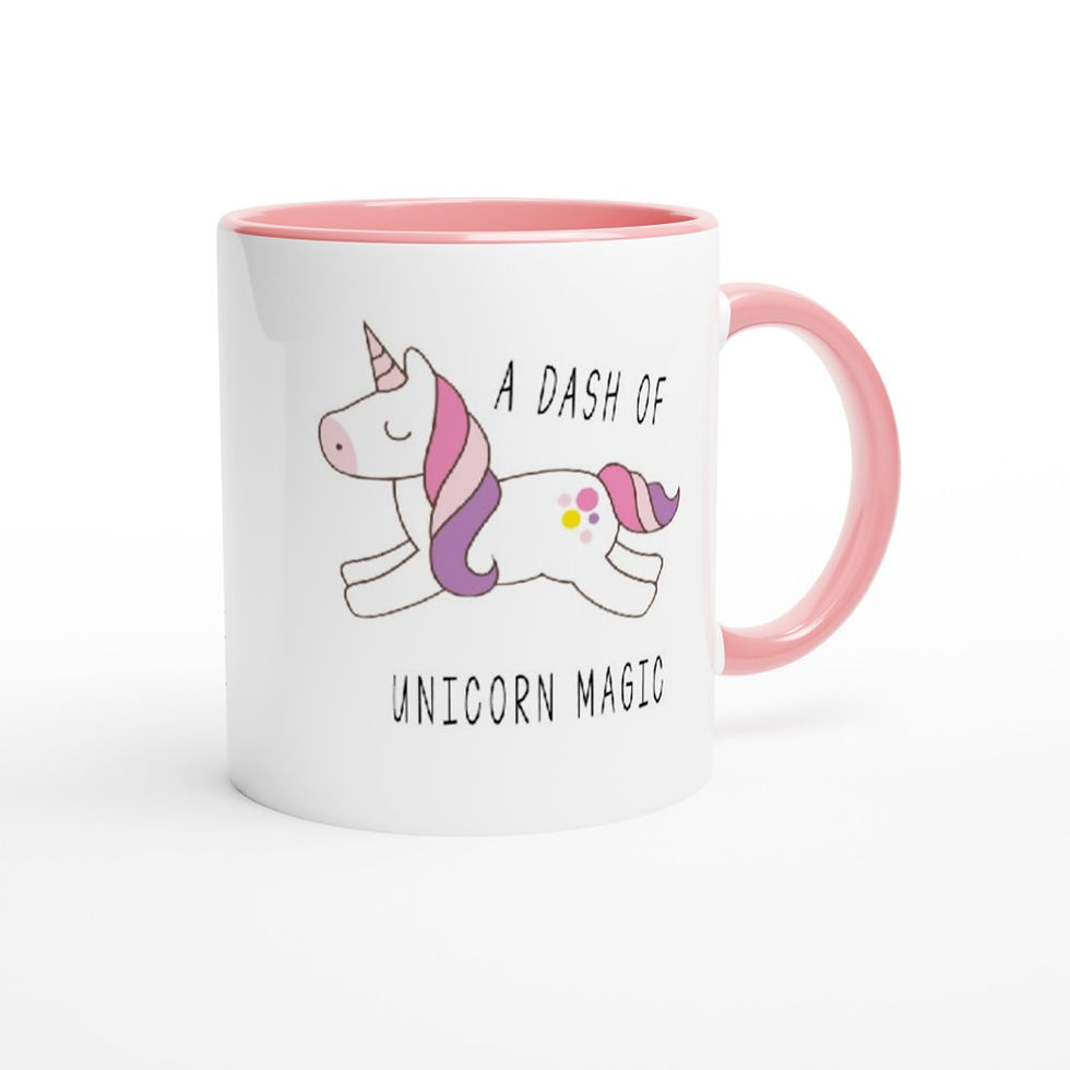 Thumbnail: Dash of Unicorn Magic Jolly Fun 11oz Coffee Mug