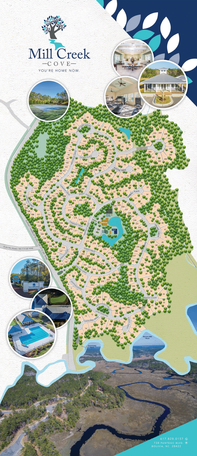 SITE MAP Mill Creek Cove