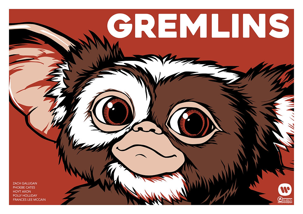 Gizmo - Gremlins Art Print