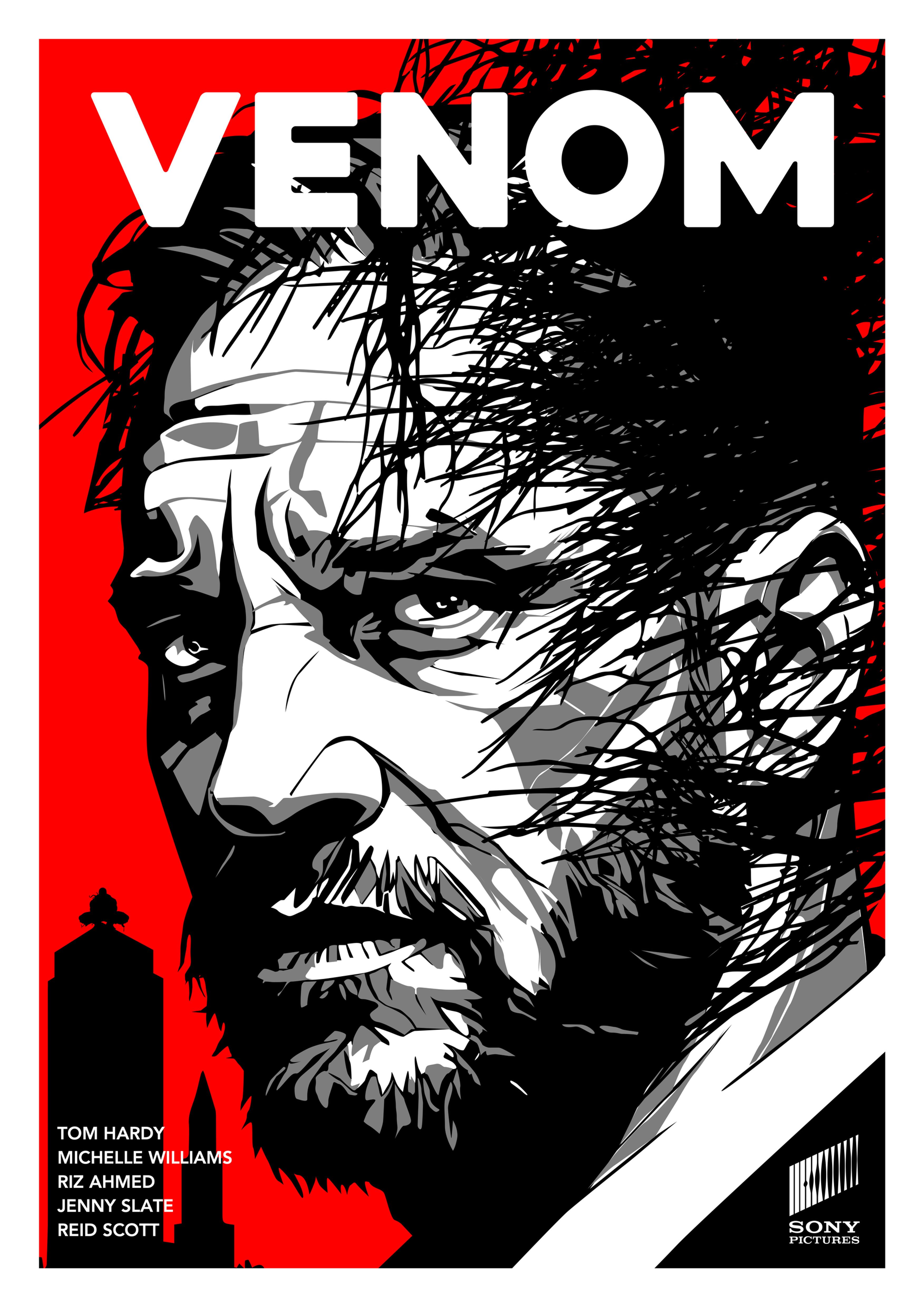Venom Art Print