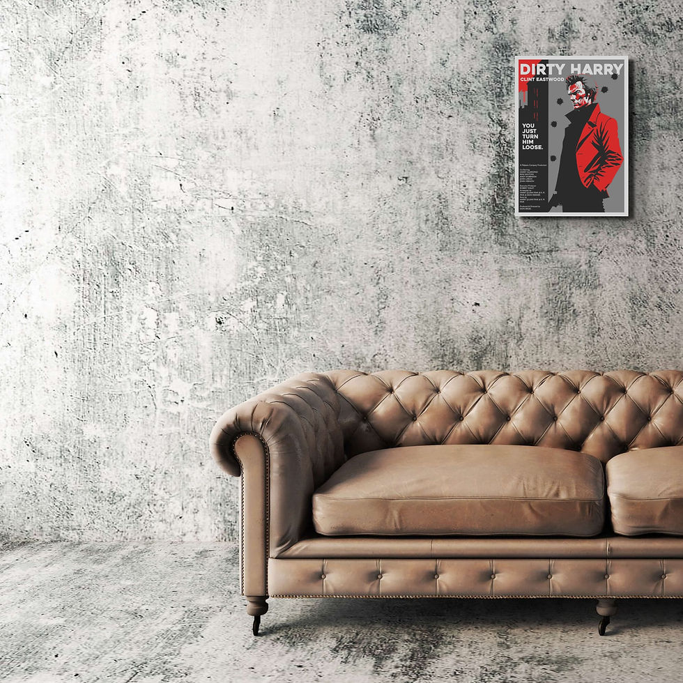 Thumbnail: Dirty Harry - Movie Art Print