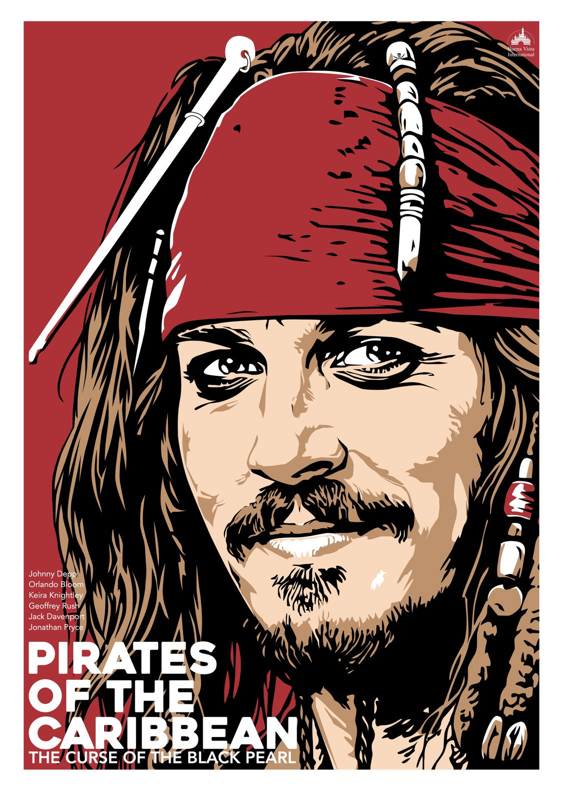 Pirates of the Caribbean Art Print