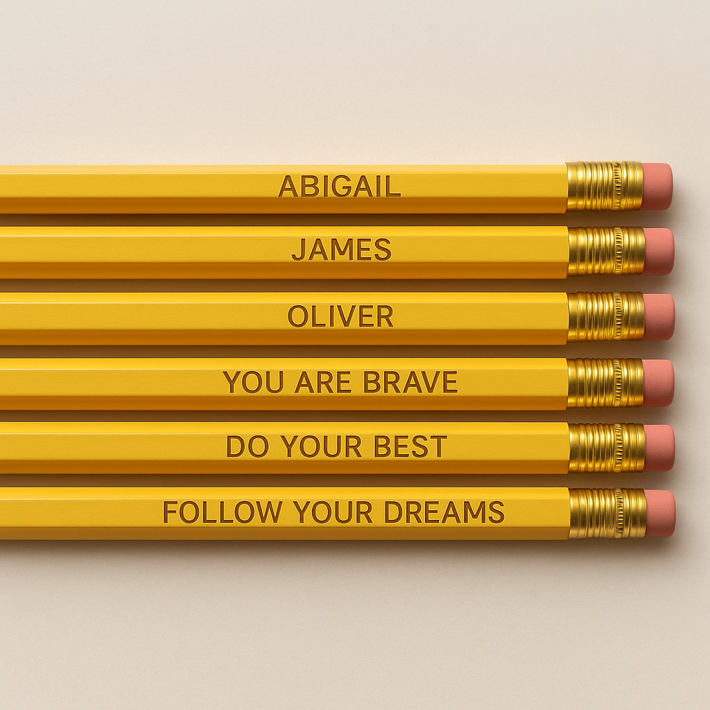 Engraved Pencils