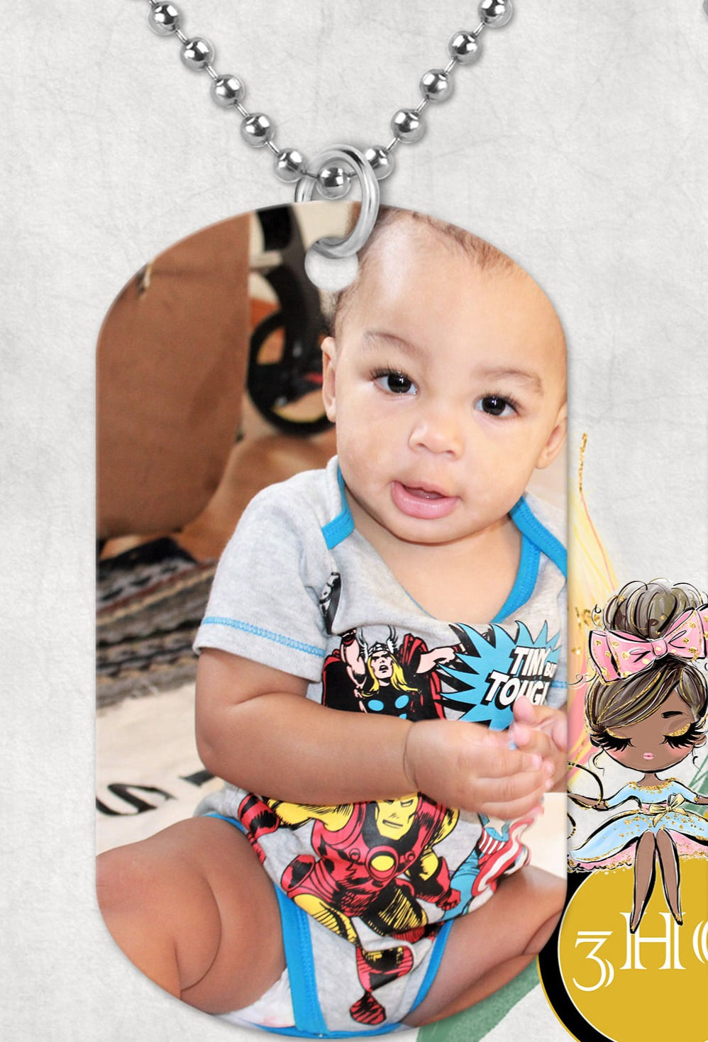 Dog Tag - Double Side Print