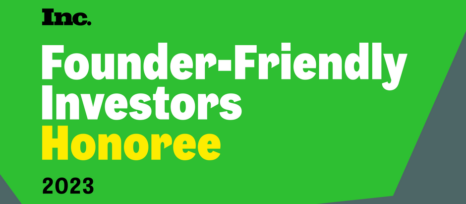 Fiat Ventures selected to the Inc’s distinguished 2023 Founder Friendly Investors list