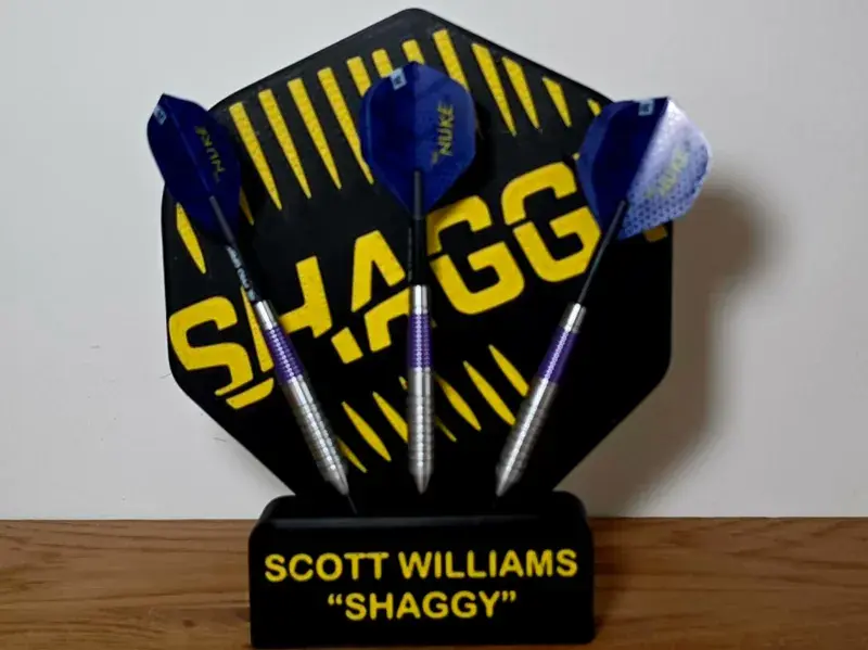 Thumbnail: 🎯 Your Favourite Dart Player – Custom Dart Holder