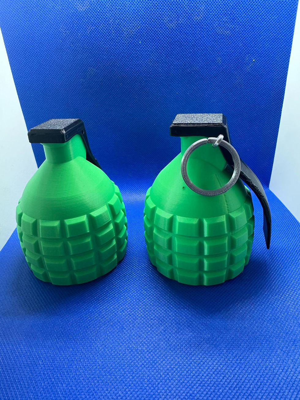 Thumbnail: 3d printed Funny Tow Ball Covers – Gas Mask, Grenade, Piston & More – Quirky Car