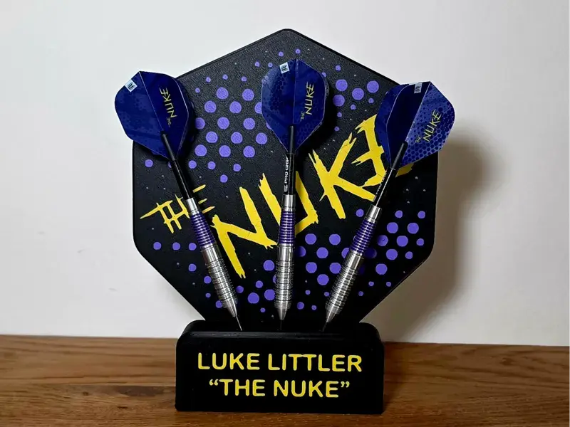 Thumbnail: 🎯 Your Favourite Dart Player – Custom Dart Holder