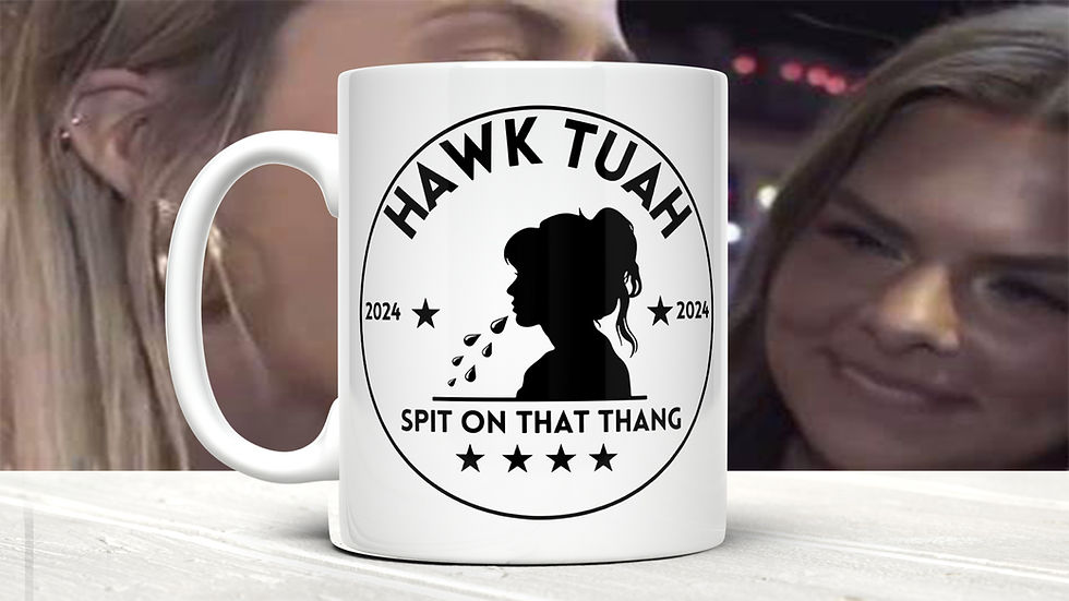 Thumbnail: Start Your Day Right: Hawk Tuah Mugs