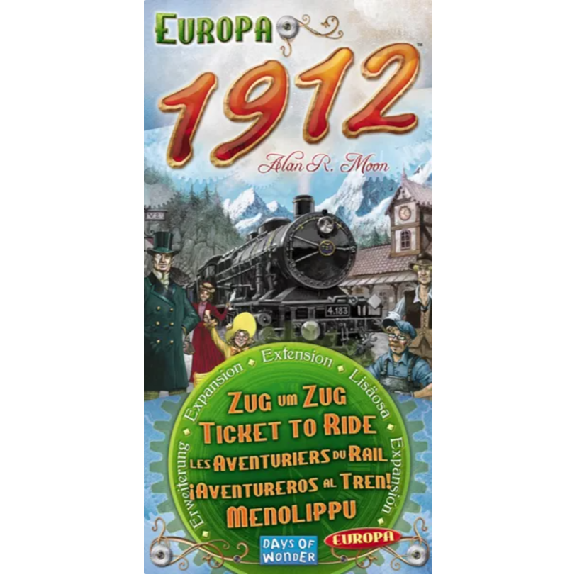 Ticket to Ride: Europa 1912 expansion