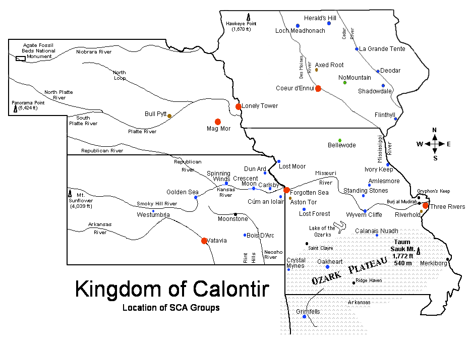 MapsKingdomofCalontir