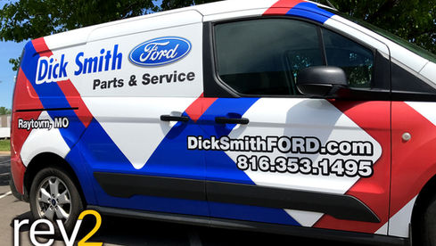 Transit Connect Wrap- REV2 Design (Dick Smith Ford))