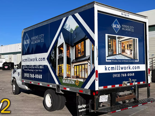 BOX TRUCK WRAPS- KC Millworks