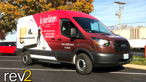 Transit Graphic Wrap- REV2 Design (KC Store Fixtures)