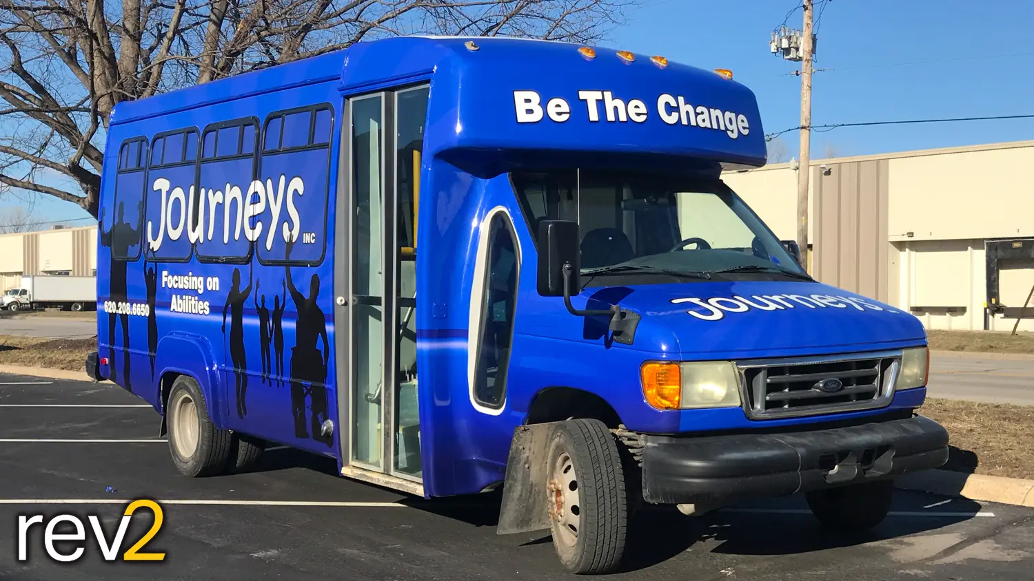 Bus Graphic Wrap in Kansas City- REV2 Design (Journeys)