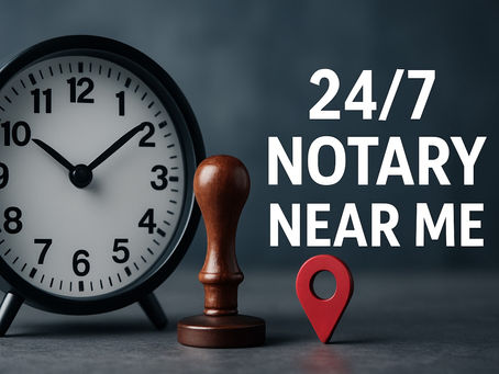 24/7 Notary Near Me in Las Vegas | Mobile and Remote Notarization Nationwide