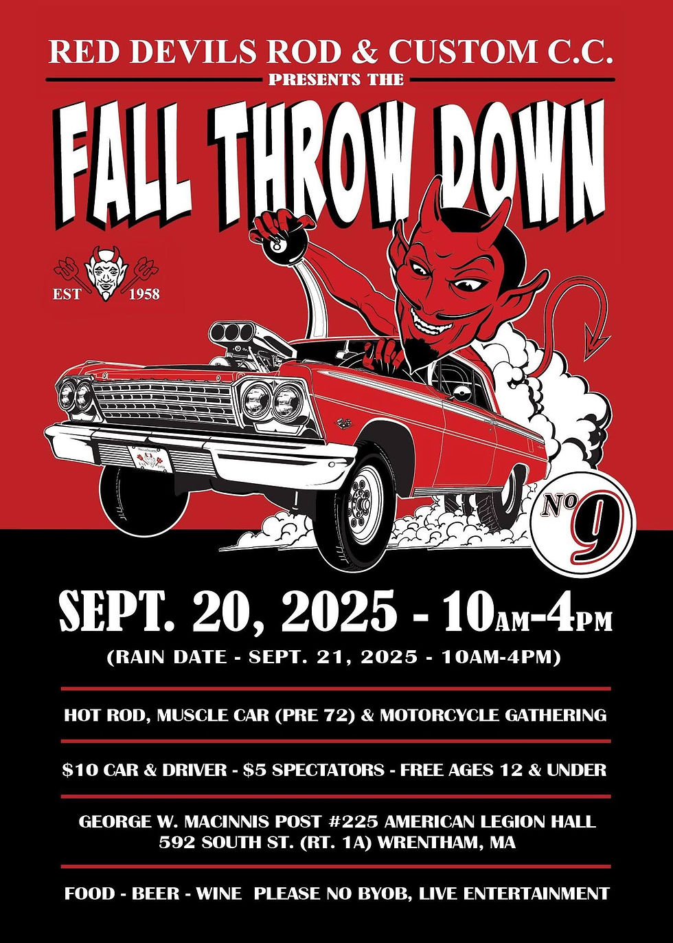 Red Devils Car Club - Fall Throw Down Show