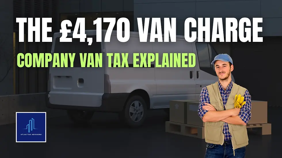 Company Vans For Tradespeople , The £4,170 Flat Charge Explained
